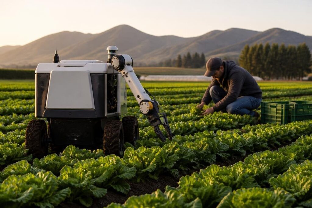 Farm robots can cut food waste, but only where they fix a measured loss